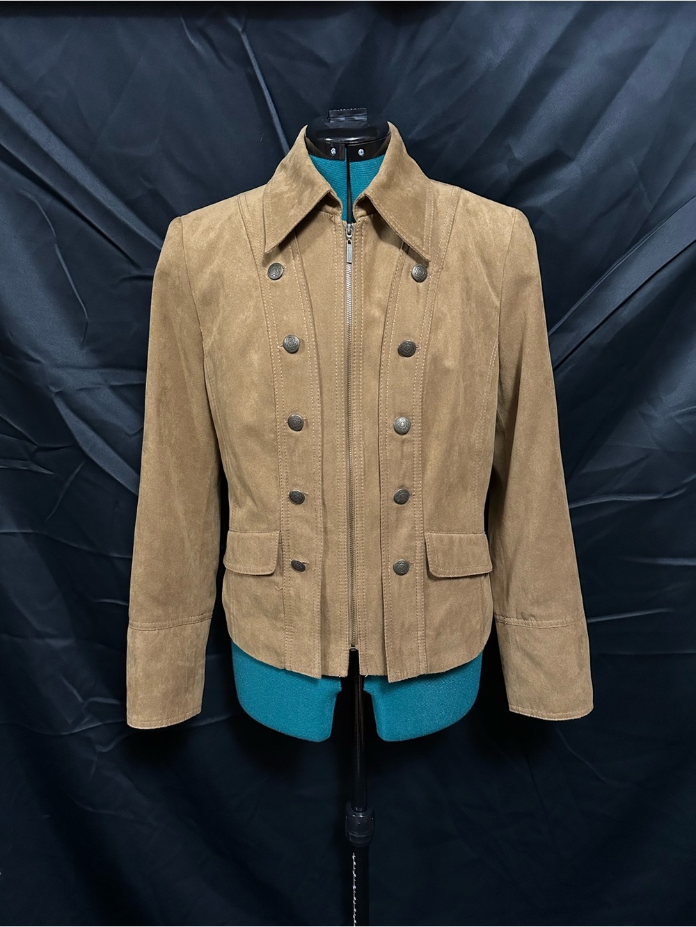 Conrad C Collection Light Browm Suede Jacket
